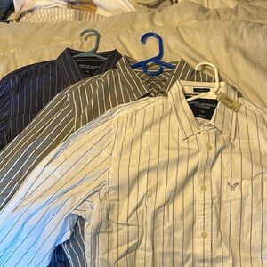 LOT OF 3 American Eagle brand Vintage fit button down  - NWT!
